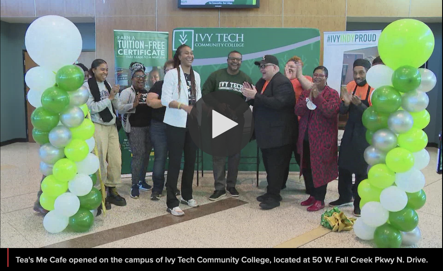 Tamika Catchings opens café on Ivy Tech campus